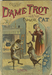 Dame Trot sees her dog and cat dancing
