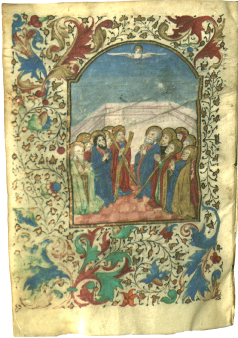 Marquand Hours, Descent of the Holy Spirit