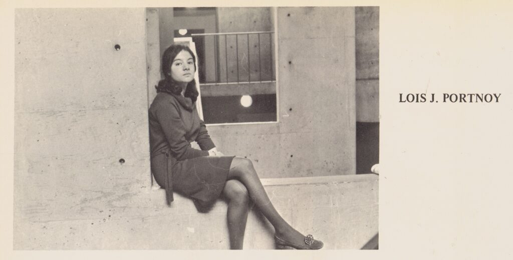 Lois J. Portnoy, Class of 1968